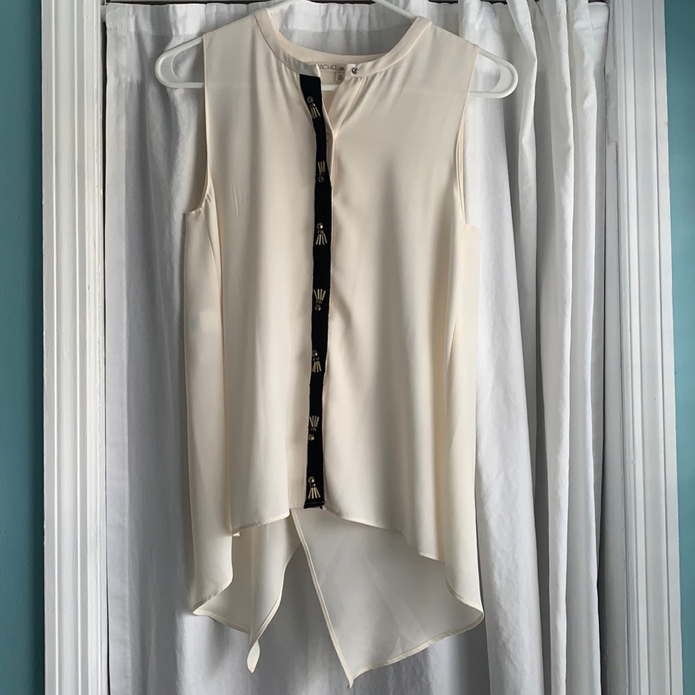 Front Button Detail Blouse